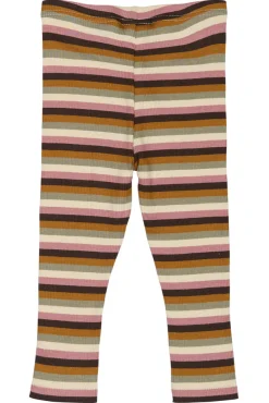 PETIT PIAO Legging Striber - Nostalgic Rose Multi Stripe- Leggings