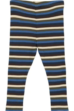 PETIT PIAO Legging Striber - True Navy Multi Stripe- Leggings