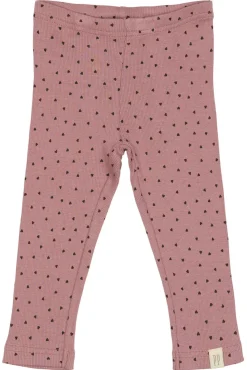PETIT PIAO Leggings - Nostalgic Rose/Coffee Bean- Leggings