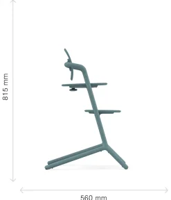 Cybex Lemo højstol 3in1 sæt - all white-Børn Højstole Med Tilbehør