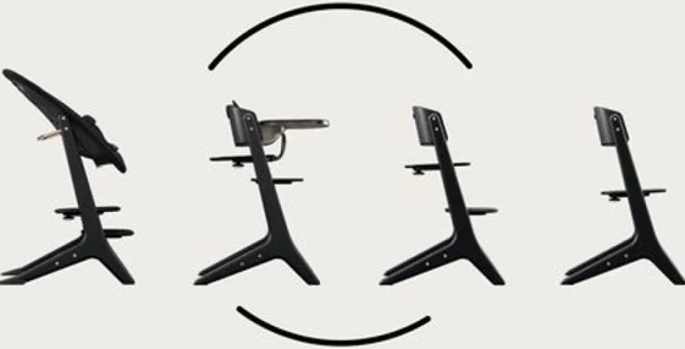 Cybex Lemo Platinum højstol 4in1 sæt, hvid-Børn Højstole Med Tilbehør