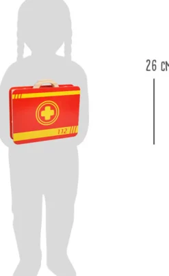 SMALL FOOT Læge Nødhjælpskasse- Rolleleg