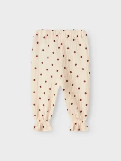 Lil' Atelier Lilia Løse Bukser - Silver Peony- Bukser