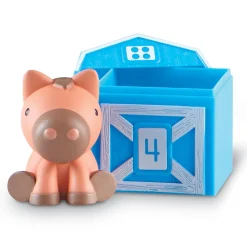 LEARNING Lær om tal og farver - bondegårdsdyr- Aktivitetslegetøj