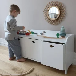 Cam Cam Copenhagen Luca Opbevaringsmøbel - hvid - FSC®-Børn Reoler