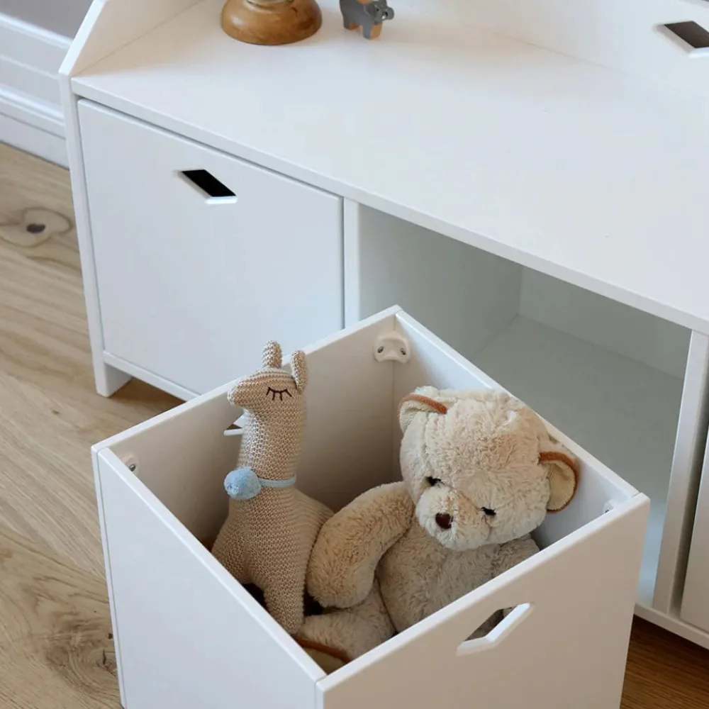 Cam Cam Copenhagen Luca Opbevaringsmøbel - hvid - FSC®-Børn Reoler
