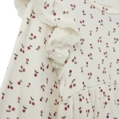 Sofie Schnoor Kids Lula Kjole - Cherry- Kjoler