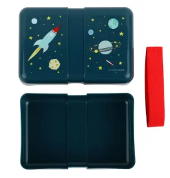 A Little Lovely Company Lunch box - space- Madkasser & Drikkedunke