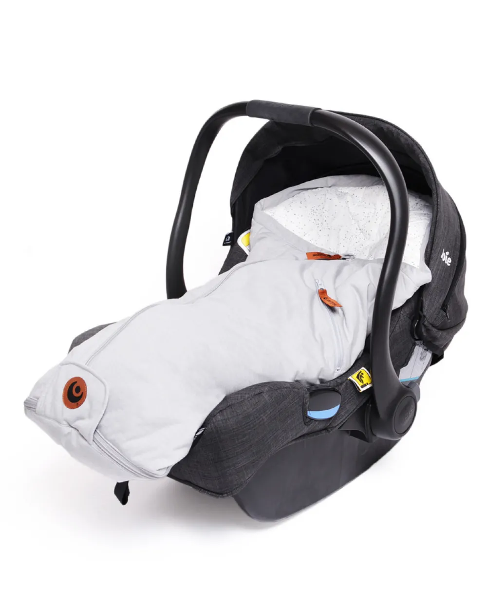 Easygrow Lyng kørepose til autostol - Grey- Køreposer Til Autostol