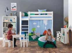 Hoppekids Mads Børnebord - hvid-Børn Børneborde & Stole