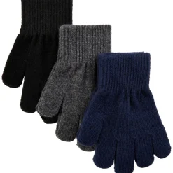 Mikk-Line Magic handsker 3 pak - Blue Nights-Antrazite-Black- Luffer & Vanter