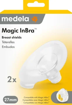 Medela Magic InBra brysttragte 27 mm, 2-pak- Brystpumper