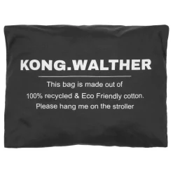 KongWalther Magic Shopper Twin - black- Styrtasker & Barnevognsnet
