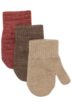 Mikk-Line Magic vanter 3 pak med lurex - Doeskin- Luffer & Vanter