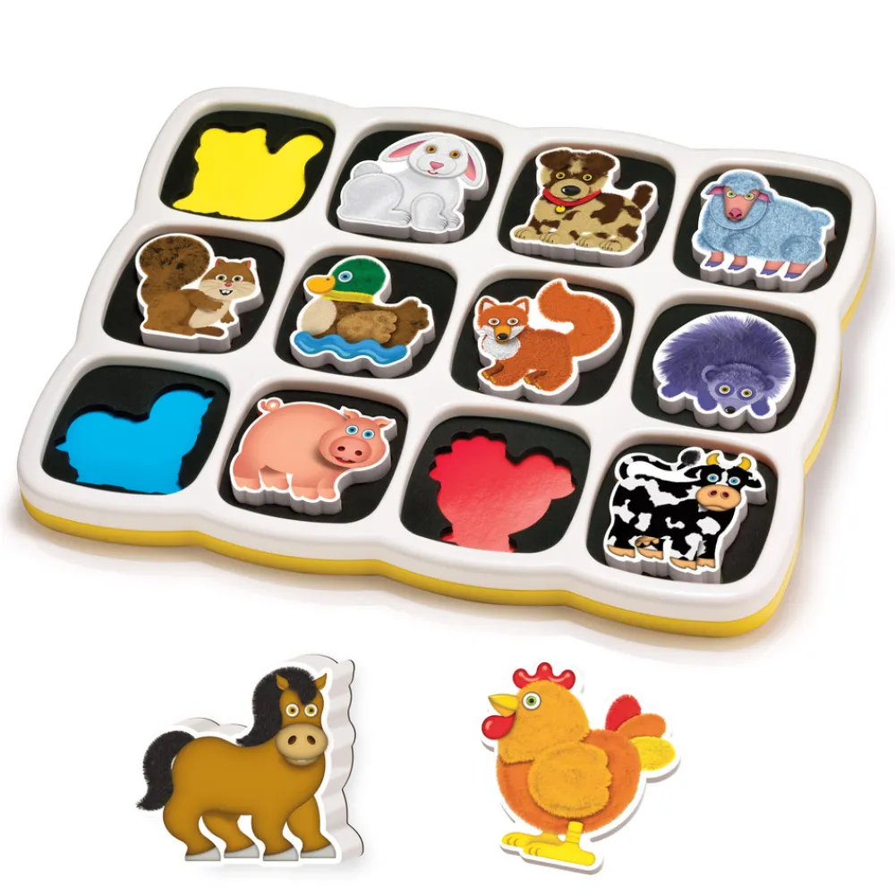 QUERCETTI Magnetisk puslespil: Bondegård- Magnetlegesæt