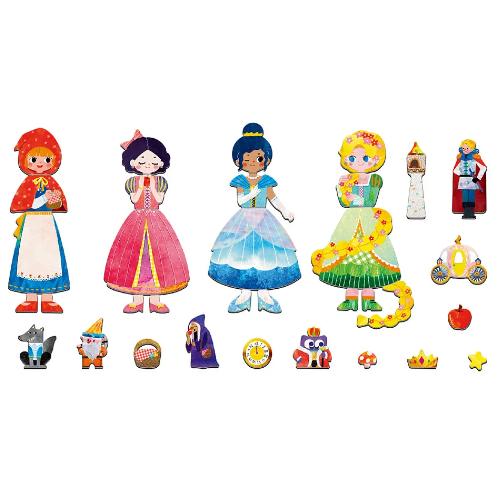 MIEREDU Magnetisk rejsesæt - Eventyr- Magnetlegesæt