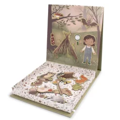 Filibabba Magnetisk spil - I skoven- Magnetlegesæt