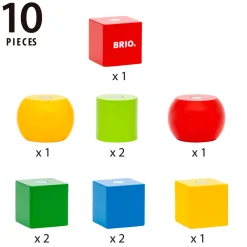 Brio Magnetiske træklodser - FSC®- Træklodser