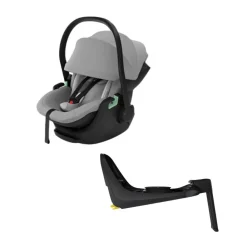 Thule Maple inkl. Alfi base - Light Grey- Autostole 40-87 Cm (0-15 Mdr.)