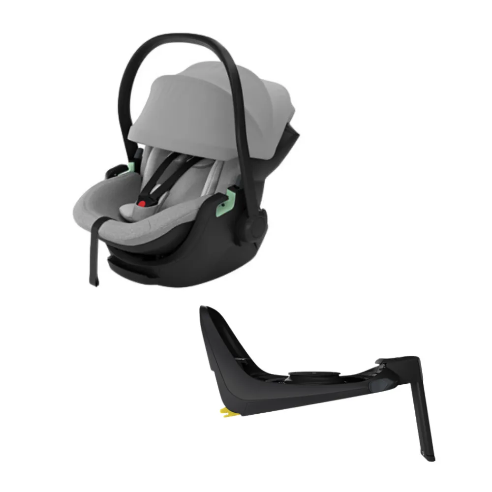 Thule Maple inkl. Alfi base - Light Grey- Autostole 40-87 Cm (0-15 Mdr.)