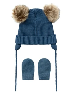 NAME IT Mara strik set - DARK DENIM- Luffer & Vanter|Elefanthuer & Huer