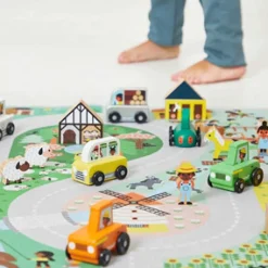 Janod Mat - Cross Roads - Countryside- Legegulve & -Tæpper