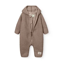 MINI A TURE Matadel Teddyfleece Heldragt - Grey brown- Køredragter