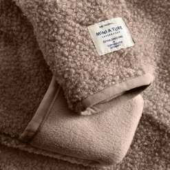 MINI A TURE Matadel Teddyfleece Heldragt - Grey brown- Køredragter