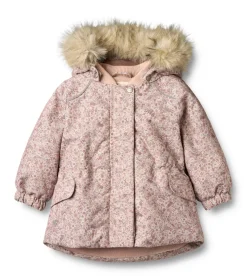 Wheat Mathilde Jakke - Rose dust flowers- Vinterjakker & Bukser