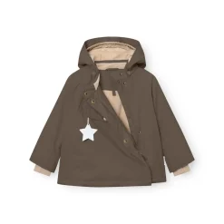 MINI A TURE Matwang Fleeceforet Vinterjakke - Tarmac green- Vinterjakker & Bukser