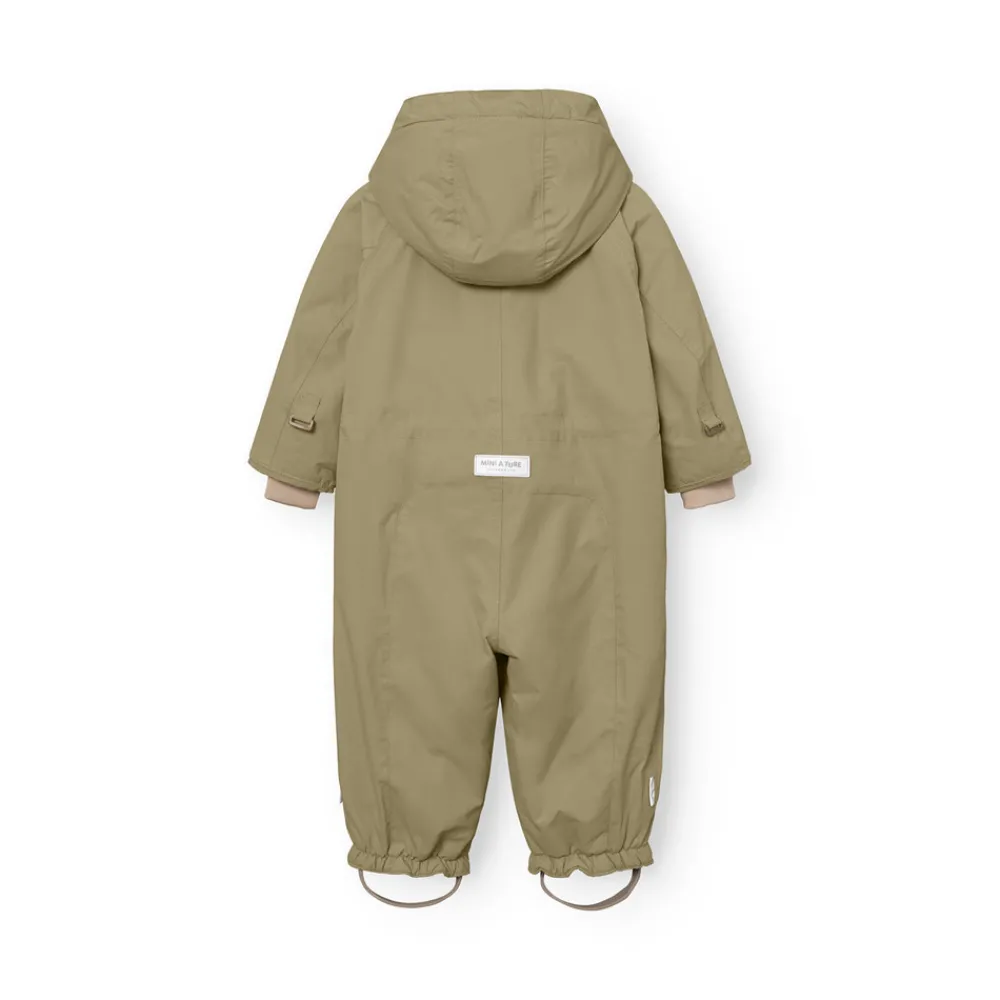 MINI A TURE Matwisti Fleeceforet Flyverdragt - Aloe green- Flyverdragter