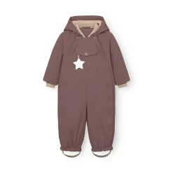 MINI A TURE Matwisti Fleeceforet Flyverdragt - Peppercorn plum- Flyverdragter