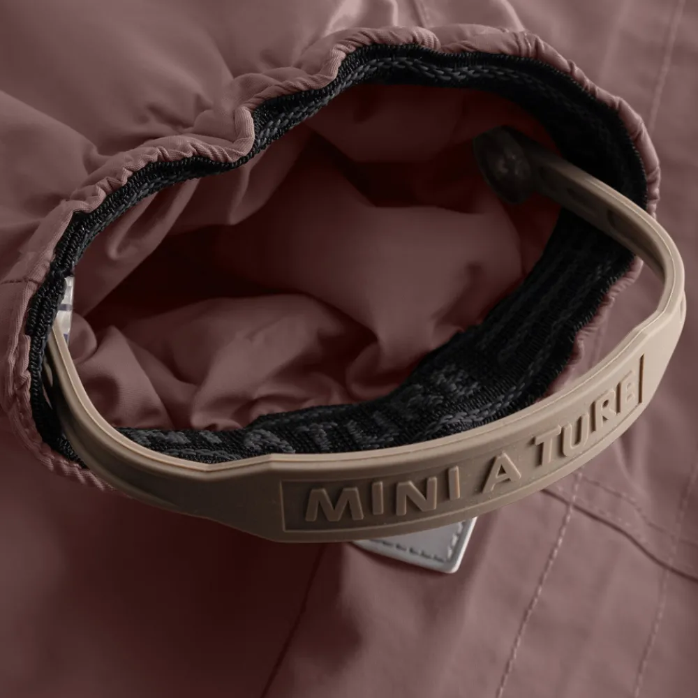 MINI A TURE Matwisti Fleeceforet Flyverdragt - Peppercorn plum- Flyverdragter