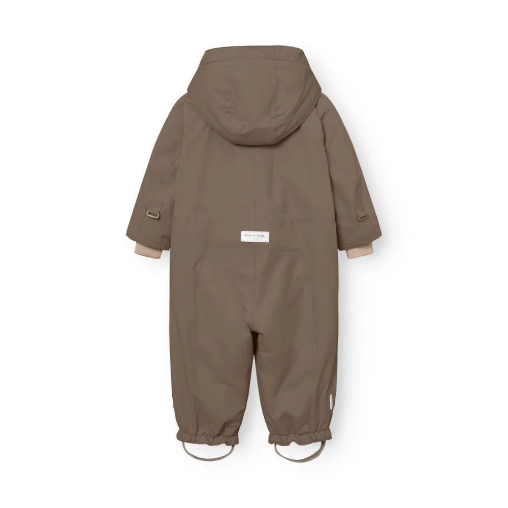 MINI A TURE Matwisti Fleeceforet Flyverdragt - Morel grey- Flyverdragter