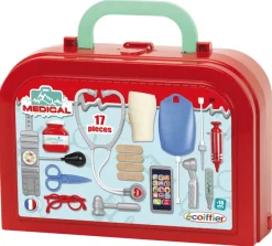 ECOIFFIER Medicintaske m/17 dele- Rolleleg