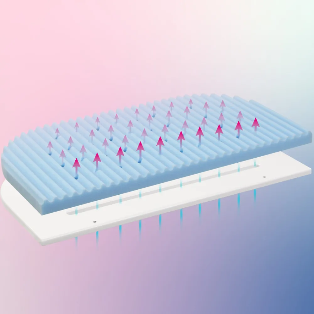 Babybay MediTex Wave madras til Boxspring side by side seng-Børn Madrasser