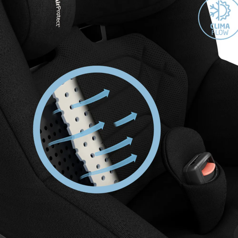 Maxi-Cosi Mica 360 Pro - authentic black- Autostole Med Integreret Baser|Autostole 40-125 Cm (0-6 År)