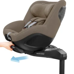 Maxi-Cosi Mica 360 Pro - authentic truffle- Autostole Med Integreret Baser|Autostole 40-125 Cm (0-6 År)