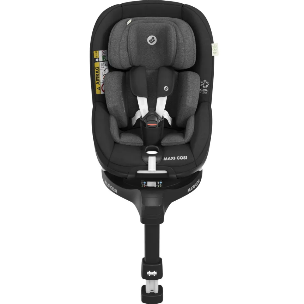 Maxi-Cosi Mica Pro Eco i-Size inkl. babyindsats - authentic black- Autostole Med Integreret Baser|Autostole 40-125 Cm (0-6 År)