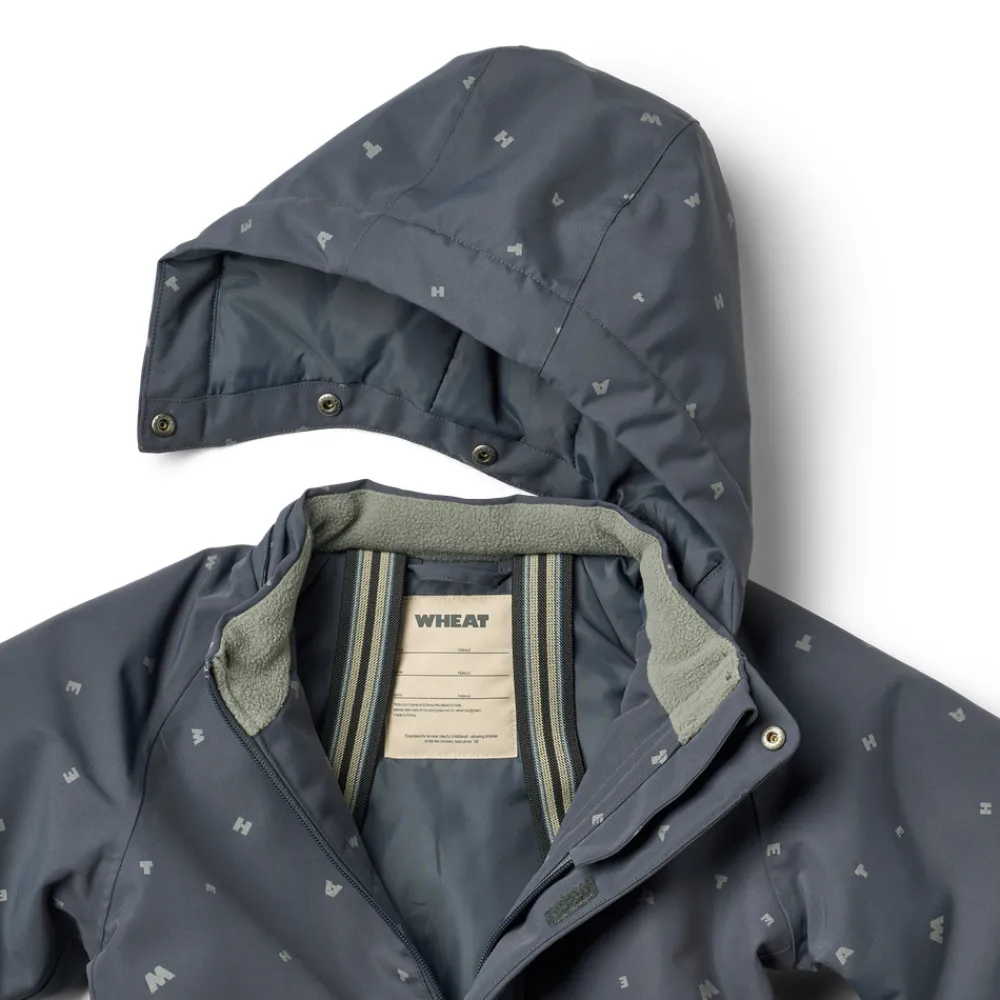 Wheat Miko Flyverdragt - Greyblue letters- Flyverdragter