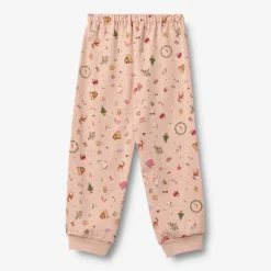Wheat Mila Picoting Nattøj - Rose Dust Holiday- Juletøj|Nattøj & Natkjoler