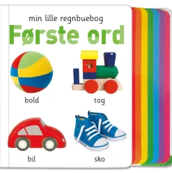 Alvilda Min lille regnbuebog - Første ord- Papbøger