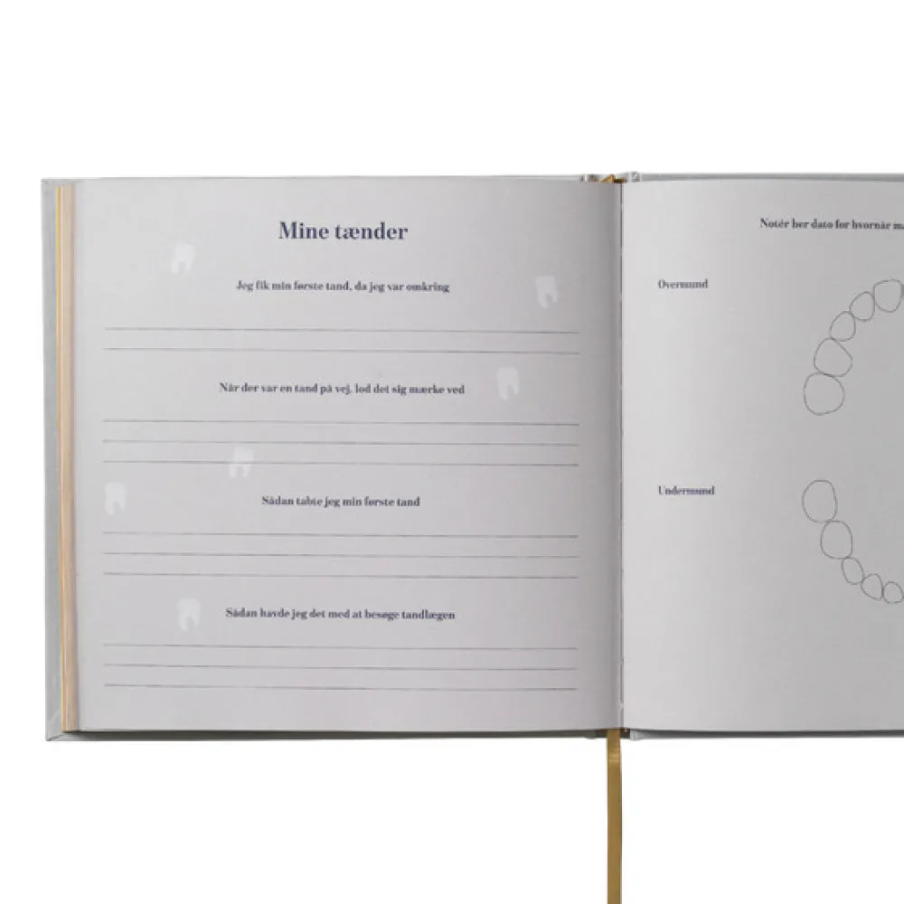 Specialday Mine første år - blå- Barnets Bog