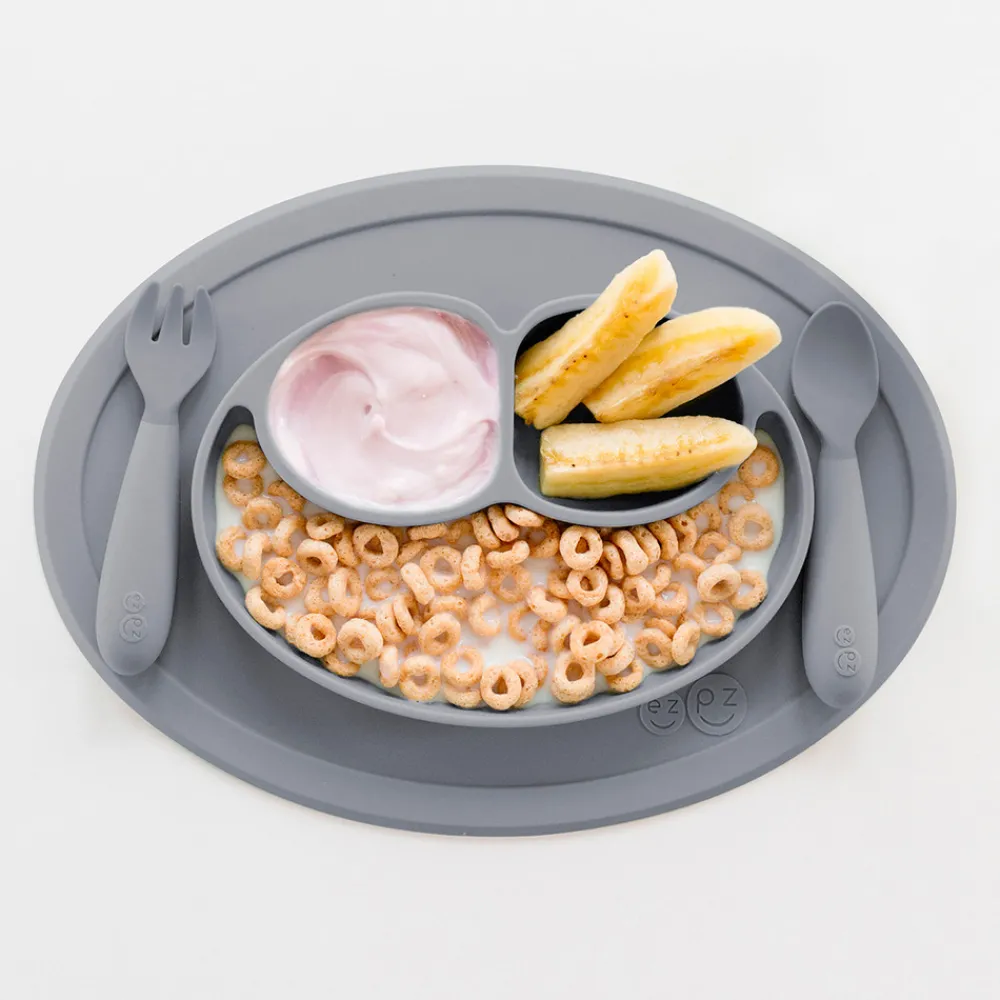 EZPZ Mini Foods Sæt - grå- Service