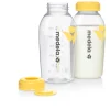 Medela Mælkeflasker Med Låg 250 ML - 2-Pak- Sutteflasker|Brystpumper