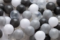 BeKids Månestøv/grå mix bold sæt med 100 bolde- Boldbassiner & Tilbehør