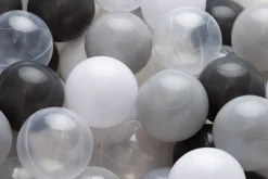 BeKids Månestøv/grå mix bold sæt med 100 bolde- Boldbassiner & Tilbehør