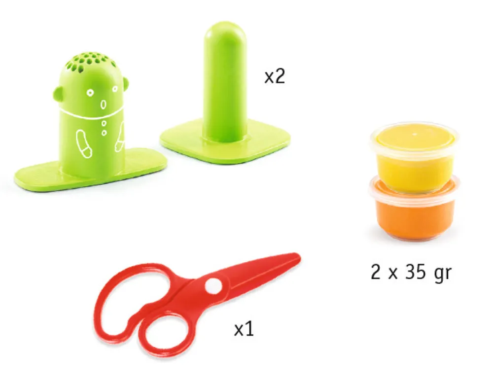 Djeco Modellervoks Hårsalon- Kreasæt