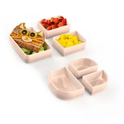 Nuvita Moovo madkasse - 490ml English Rose- Madkasser & Drikkedunke