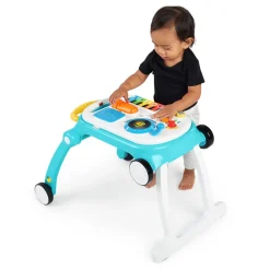 Baby Einstein Musical Mix ‘N Roll 4-in-1 Aktivitetsgåvogn- Musiklegetøj|Gåvogne & Aktivitetsborde